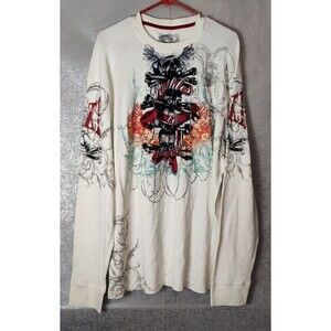 Ruthless Art Thermal Y2K Long Sleeve Shirt 3XL